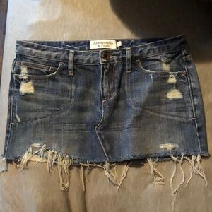Abercrombie and Fitch denim skirt